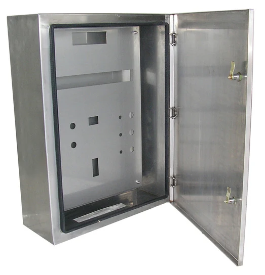 Stainless steel panel enclosure